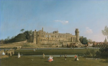 Canaletto Painting - castillo de warwick canaletto